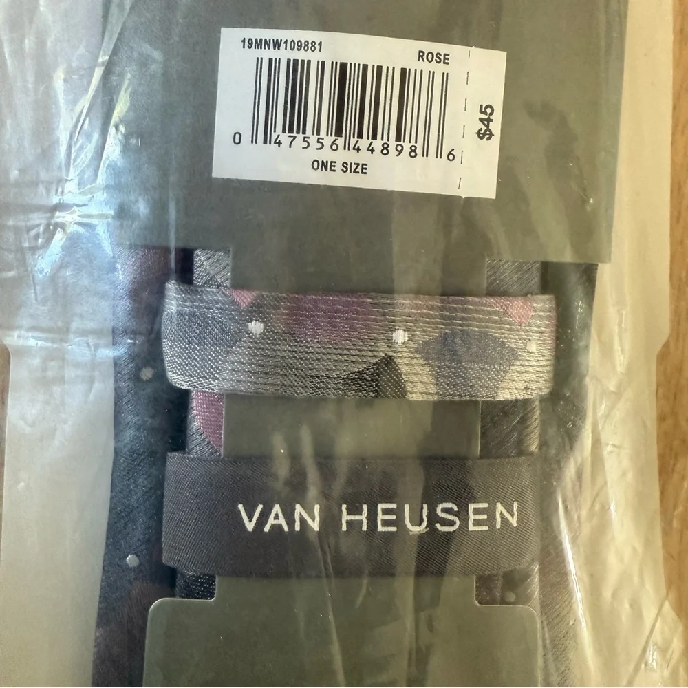 NEW‎ Van Heusen Men's Tie set 1-Rose & 1-Lavender